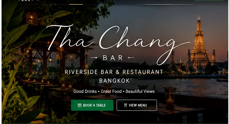 Tha Chang Bangkok hero atmosphere